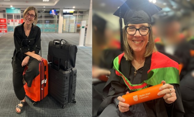 Age no barrier for Charles Sturt graduate awarded excellence prize